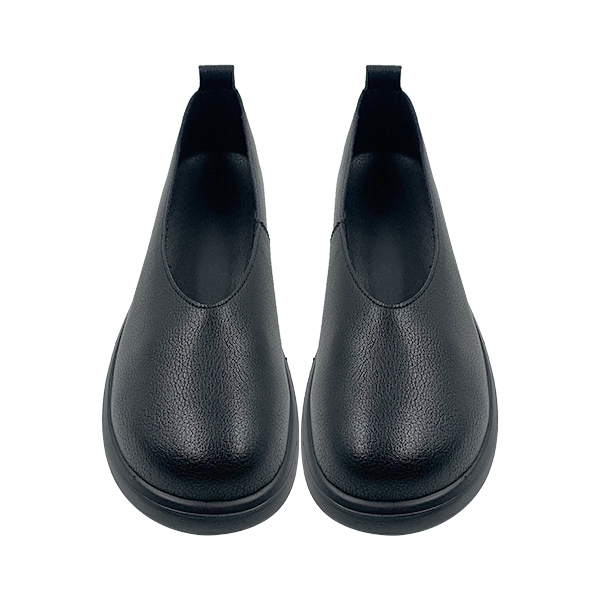 New versatile leather single shoe with soft sole and soft surface comfortable flat shoe