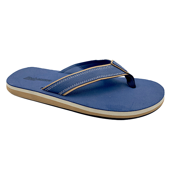 Men's summer non slip leather sandals for outdoor wear men's fashionable and casual flip flops
