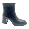 Real leather high-heeled short boots for women new pointed toe women's mom boots children's Martin boots