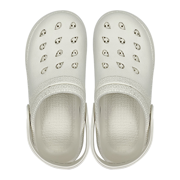 Outdoor comfortable lightweight breathable anti slip two-piece perforated shoes for couples in spring and summer