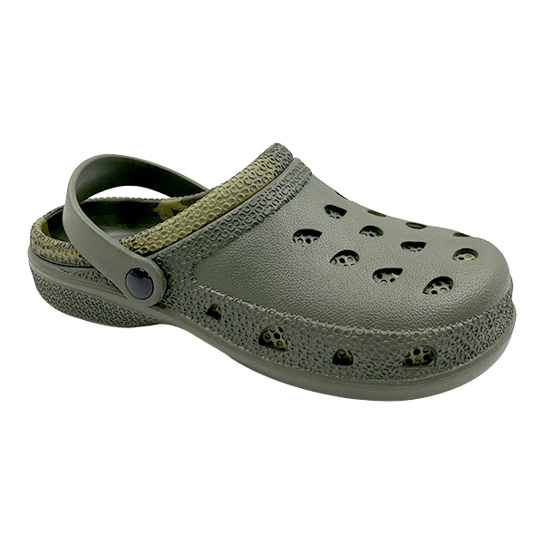 Outdoor comfortable lightweight breathable anti slip two-piece perforated shoes for couples in spring and summer