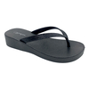 Women's trendy beach thick soled flip flops new summer outerwear anti slip clip toe slippers