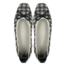 2025 Spring New Flyknit Sheepskin Pad Flat Bottom Simple and Comfortable Versatile Women's Single Shoes