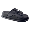 New men's shoe slippers with Roman hollow out thick sole and wide surface summer cool slippers exposed toe jelly shoes