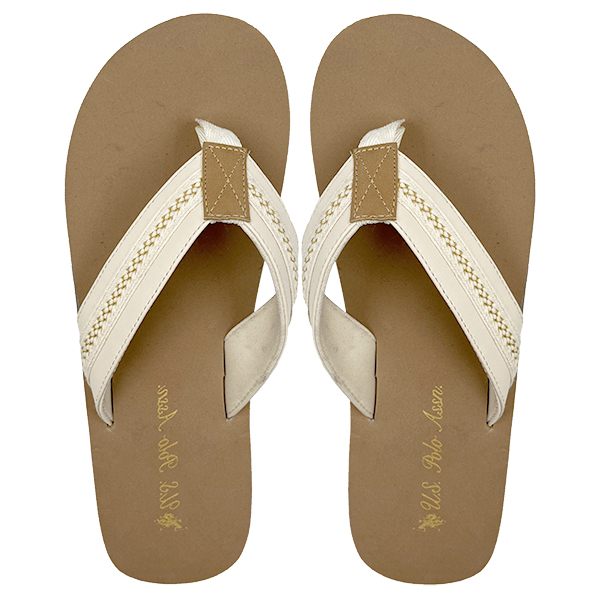 Brown flip flops for women retro European and American style with a small fragrance casual wear non slip and clip on feet