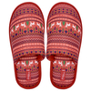 Autumn and winter home warm indoor plush bag with anti slip and odorless cotton slippers for men