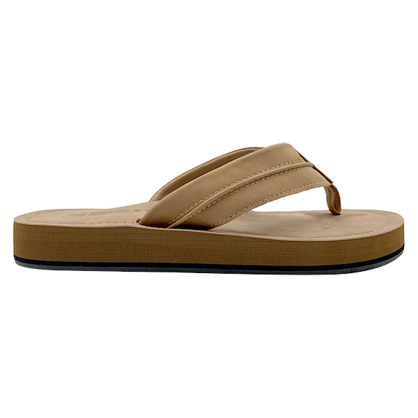 New brown men's beach pool flip flops anti slip swimming flip flops men's pool beach shoes
