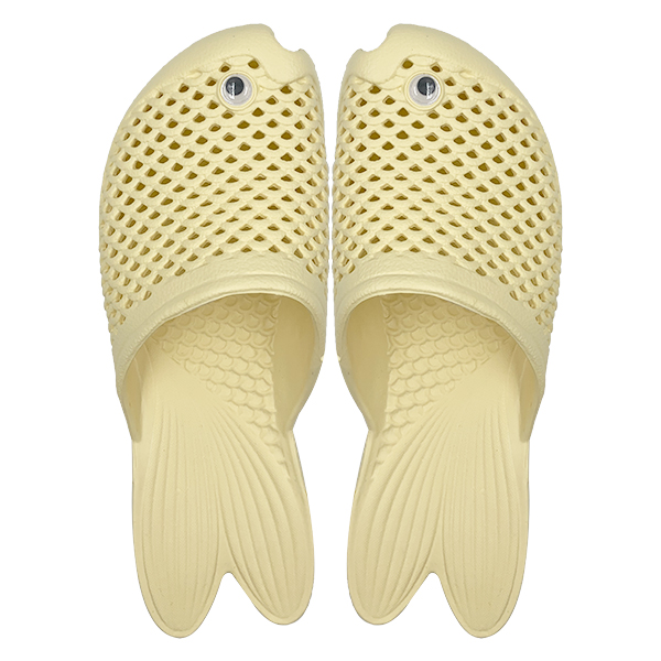Cute cool slippers for women at home in summer Half slippers with toe caps perforated shoes indoor anti slip suitable for women to wear outside