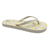 Printed new style flip flops with clip on feet slip resistant beach and beach sandals