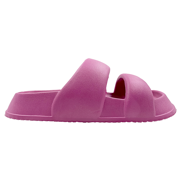 Purple red thick soled two character slippers for women suitable for taking a shower in the bathroom with anti slip soft soles for wearing women's shoes outside