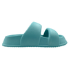 Dark green thick soled two character slippers for women suitable for taking a shower in the bathroom with anti slip soft soles for wearing women's shoes outside