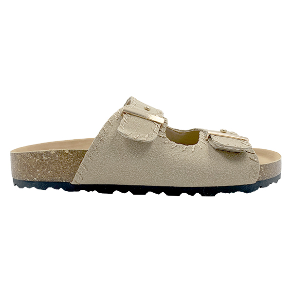 Women's soft soled Boken sandals for outdoor wear summer retro casual versatile leather comfortable beach shoes thick soled straight drag