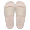 Pink one-piece slippers for women living in a household bathroom with anti slip soft sole suitable for wearing outside women's shoes slippers