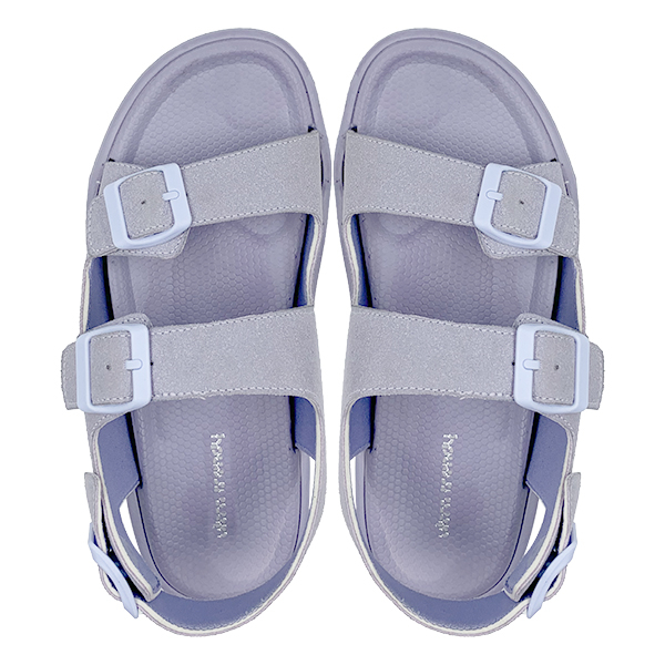 Purple women's shoes plastic buckle sandals casual and comfortable versatile shoes for daily wear lightweight and breathable suitable for outdoor beach sandals