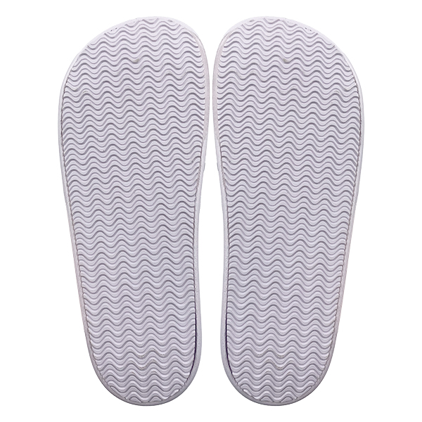 Summer new smiley face purple slippers for women's home bathroom slippers in a straight line