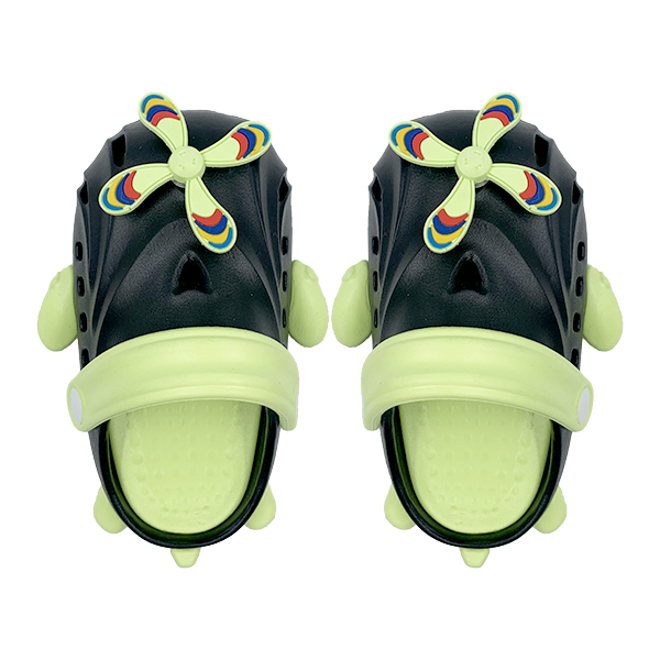 New Chinese style children's slippers for summer breathable and non slip cool slippers