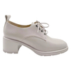 Single shoe new versatile thick sole leather shoes with straps casual thick heel small leather shoes