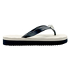 Exquisite camellia diamond grid comfortable thick bottom clip on foot beach versatile flip flops for women