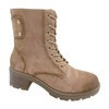 British style Martin boots women's winter loafers high heels small leather shoes thick heels short boots