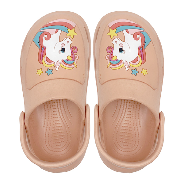 Children's Cave Shoes Summer New Style Girls' Baotou Slippers Medium sized Children's and Girls' Anti slip Beach Shoes