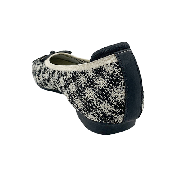 2025 Spring New Flyknit Sheepskin Pad Flat Bottom Simple and Comfortable Versatile Women's Single Shoes