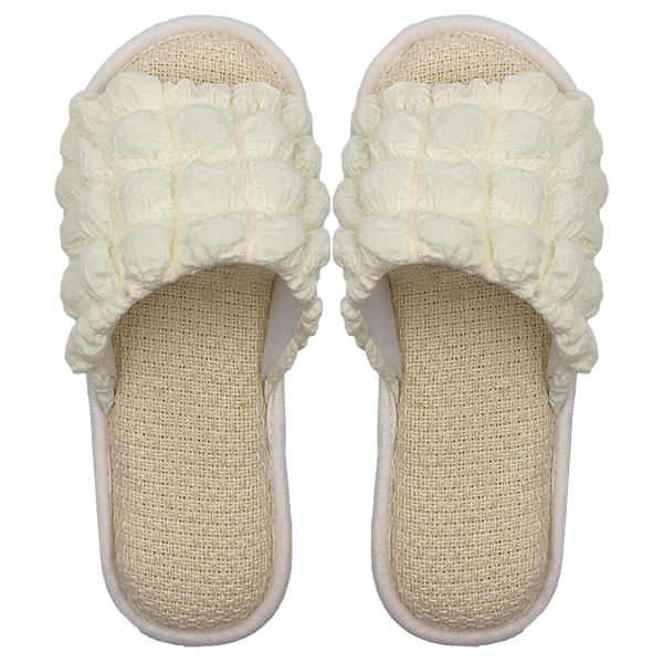 Four Seasons Fragrance Indoor Home Anti slip Breathable Sweat Absorbing Fabric Cotton Slippers