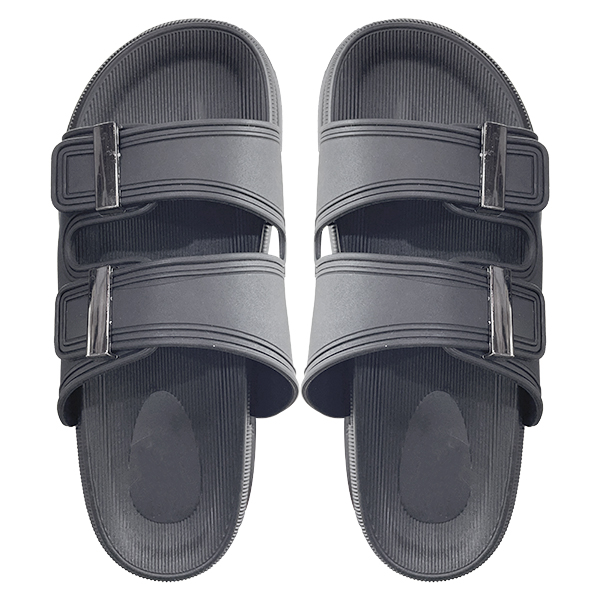 New men's shoe slippers with Roman hollow out thick sole and wide surface summer cool slippers exposed toe jelly shoes