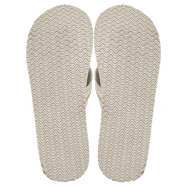 Brown flip flops for women retro European and American style with a small fragrance casual wear non slip and clip on feet