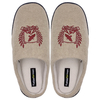 Autumn and winter home warm indoor plush bag with anti slip and odorless cotton slippers for men