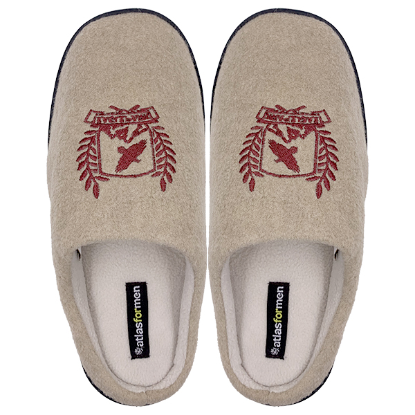 Autumn and winter home warm indoor plush bag with anti slip and odorless cotton slippers for men
