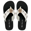 Beach flip flops for women summer cool slippers medium thick soled soft soled beach slippers for women