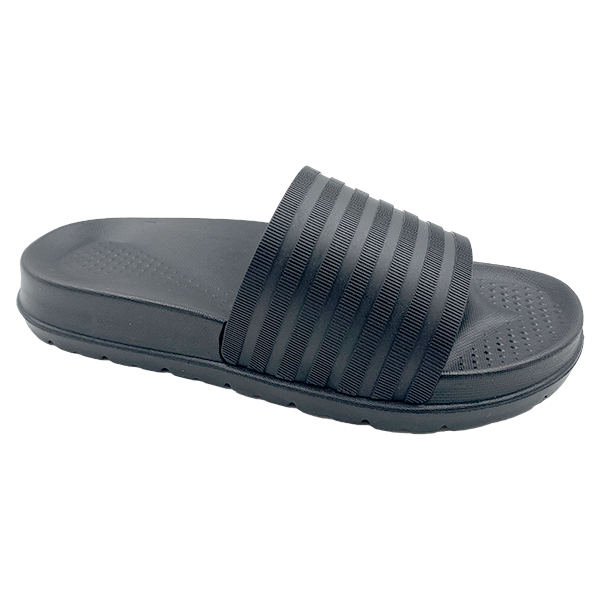 Men's slippers popular high-end simple men's one line slippers for summer outdoor wear with a feeling of stepping on poop cool slippers