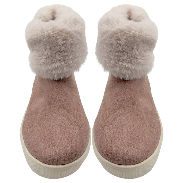 Snow boots for girls and children hairy boots winter warm cotton shoes snow shoes girls' thick short boots