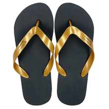 PVC golden smooth surface with flip flops comfortable and non slip internet famous cool slippers beach shoes