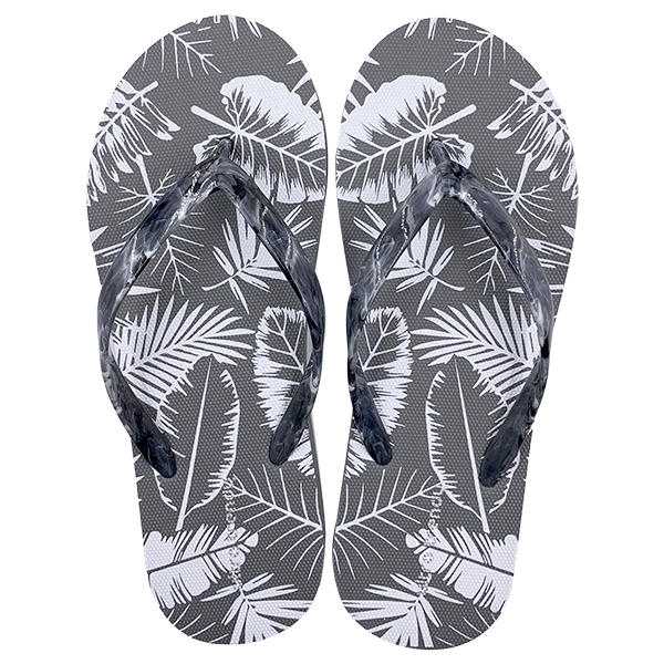 Marble flip-flops beach sandals can be worn outside in summer