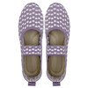 Summer hot selling fashion purple fly knit soft sole mother's shoes flat heeled women's shoes casual
