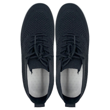 Flying Weaving Sports Shoes Women's Autumn Black Shoes Lightweight Soft Sole Anti slip Elderly Walking Shoes