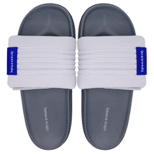 Grey Genuine Men's Shoes Slippers Summer Outwear 2023 New Velcro Beach Slippers