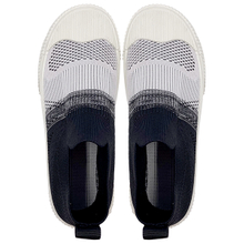 Canvas shoes sponge cake thick soled hoodies lazy shoes flying knitted small white shoes