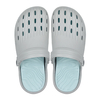 New men's perforated shoes with anti slip toe cap slippers for nurses hollowed out flat beach shoes