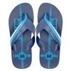 New men's flip flops with color blocking for beach wear and anti slip outdoor men's flip flops