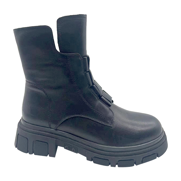 Martin boots women's shoes new mid length versatile short boots British style retro Chelsea chimney boots