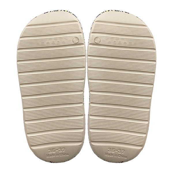 Graffiti slippers cartoon thick sole bath anti slip couple student home slippers bathroom slippers