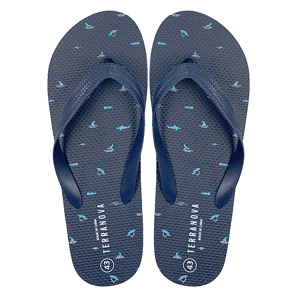 Flip flops small feet men's and women's summer non slip rubber flat bottomed beach slippers