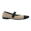 Spring and summer new styles breathable woven Mary Jane single shoes flat bottomed grandma shoes small fragrant style