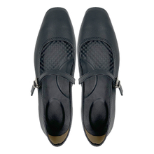 New soft soled genuine leather Mary Jane single shoes women's shoes with a single buckle and shallow mouth flat shoes small leather shoes