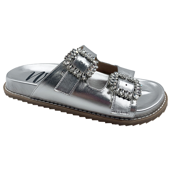 Thick soled wear-resistant soft leather Boken shoes casual one-piece slippers worn with belt buckles semi cool slippers