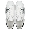 New Instagram niche design graffiti white shoes for couples versatile casual shoes board shoes