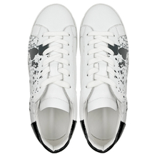 New Instagram niche design graffiti white shoes for couples versatile casual shoes board shoes