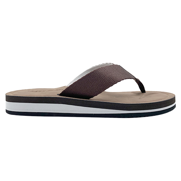 New EVA brown men's beach pool flip flops anti slip swimming flip flops men's pool beach shoes
